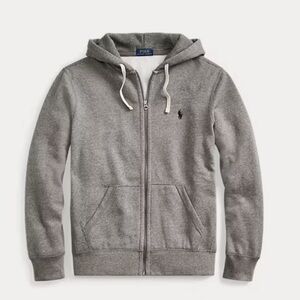 Fleece Full-Zip Hoodie ash grey Heather